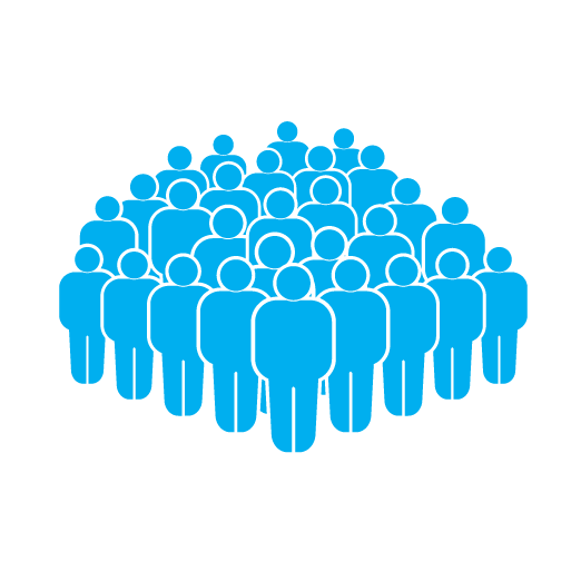 People Standing Together Icon