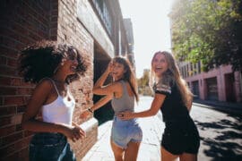 blog featured three girls